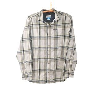 Columbia XL Omni-Wick Advanced Evaporation Omni-Shade Plaid L/S Shirt